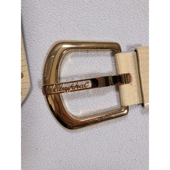 Baby Phat Vintage Y2K 90s Leather Chain Belt & Buckle Studded Boho main image 6